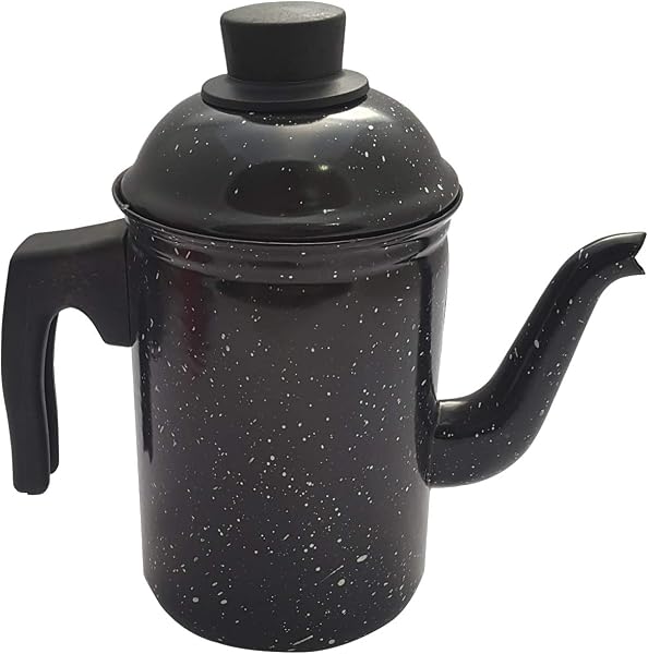 Bule Ágata Esmaltado Retrô Esmaltados Silva 1,5 L