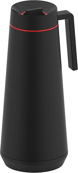 Bule Térmico Tramontina Exata em Aço Inox Preto 1 L