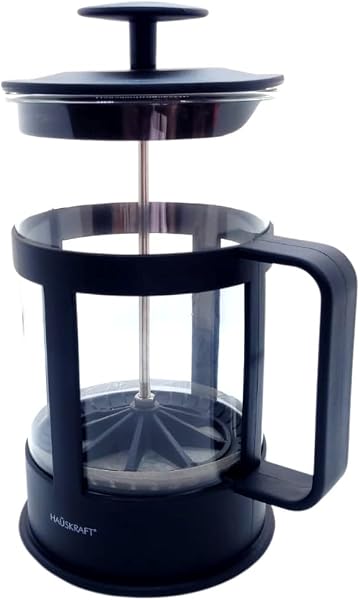 Cafeteira Prensa Francesa Hauskraft Good Coffee Preta 1 L
