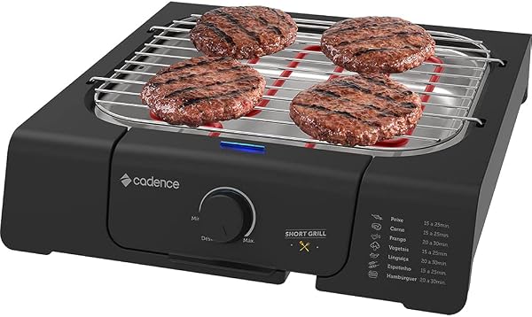 Churrasqueira Grill Elétrica Cadence Short GRL805