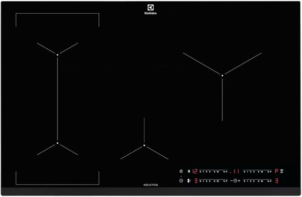 Cooktop 4 Bocas de Indução Electrolux Expert IE80P (4 Zonas, 78 cm)