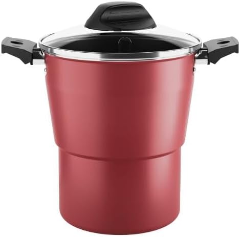 Cuscuzeira Brinox Especiarias 2 L Antiaderente Cereja