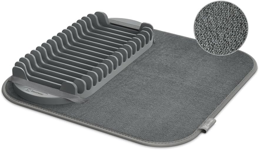 Escorredor de Louças Electrolux Top Dry com Tapete de Microfibra Dobrável