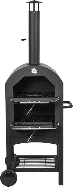 Forno de Pizza a Lenha Portátil Navalha com Capa e Acessórios