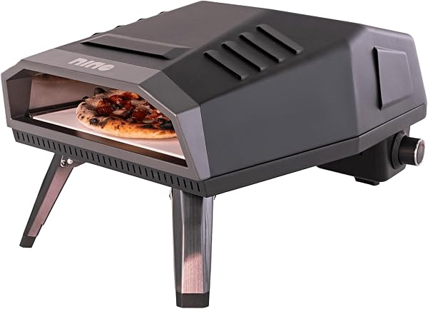 Forno de Pizza Nino a Gás com Pedra Refratária Quadrada CFBM PO-300 SV G