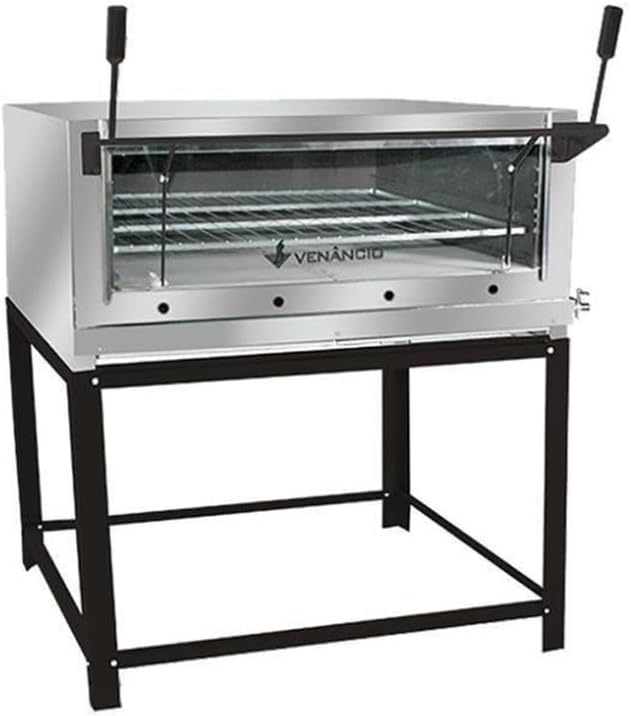 Forno Roma a Gás de Lastro com Pedra Refratária 90 cm Venâncio