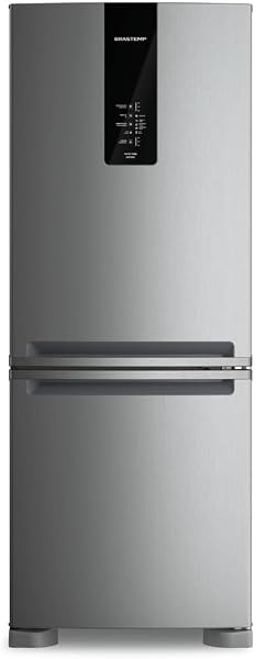 Geladeira Brastemp Frost Free Inverse 447 litros Inox BRE57FK