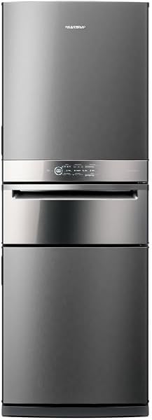 Geladeira Brastemp Inverse 3 BRY59CK Frost Free 419 Litros Inox