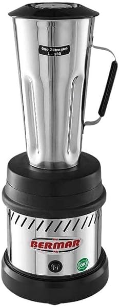 Liquidificador Industrial Alta Rotação 2L 800W Bermar BM47 NR Inox 220V