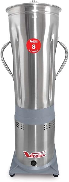 Liquidificador Industrial Inox 8 Litros Baixa Rotação Vitalex LQI-08 220V