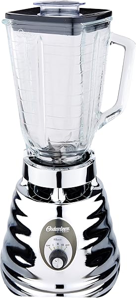 Liquidificador Oster Classic 4655 Retro Chrome (Jarra de Vidro)