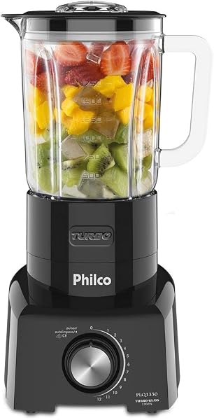 Liquidificador Philco PLQ1350 Turbo Glass (Jarra de Vidro)