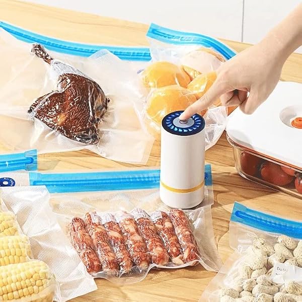 Mini Seladora a Vácuo Portátil Recarregável por USB