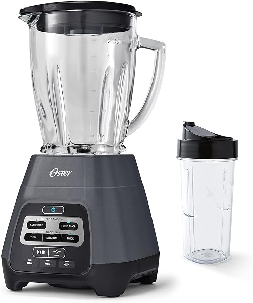 Oster Blend-N-Go Liquidificador para Shakes e Smoothies com Frasco de Vidro