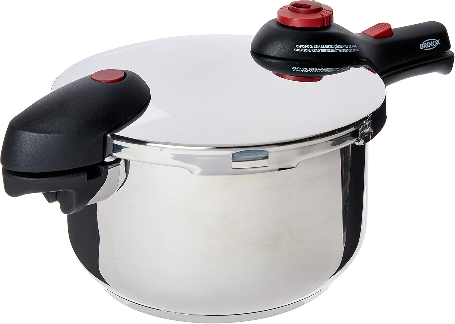 Panela de Pressão Brinox Supra Inox Fundo Triplo 4,5L