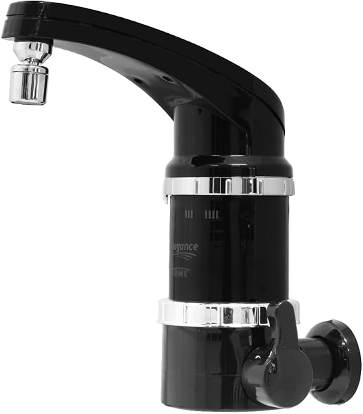 Torneira Elétrica Fame Elegance 4T de Parede 5400W 220V Preta