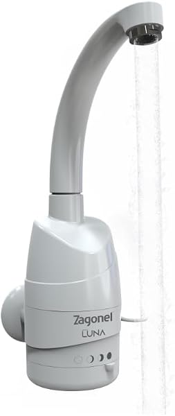 Torneira Elétrica Zagonel Luna 4T 5500W 220V Branca