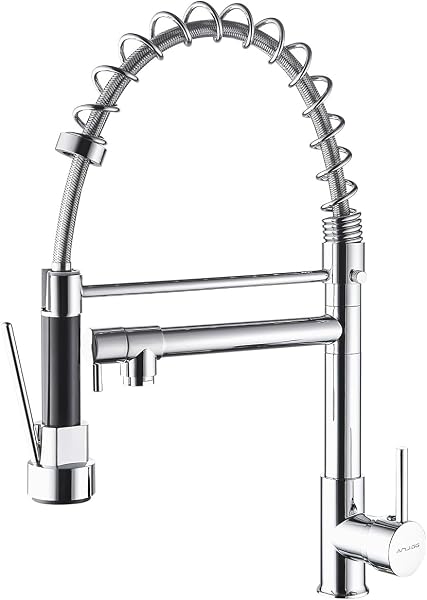 Torneira Gourmet Baydow Monocomando com Spray Extensor Flexível