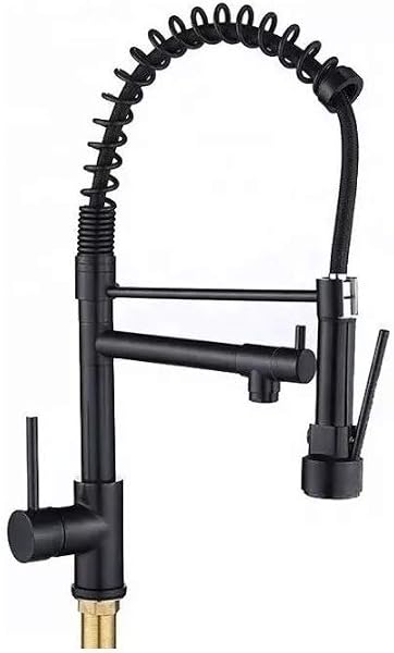 Torneira Gourmet MAXFORTE Monocomando Preta Fosca (Black)