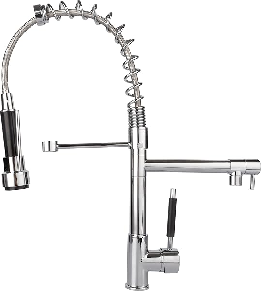 Torneira Gourmet Toaninni Monocomando Cromada com 02 Saídas