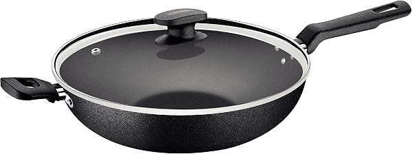 Wok Tramontina Loreto Alumínio com Tampa de Vidro 28 cm 3,3 L